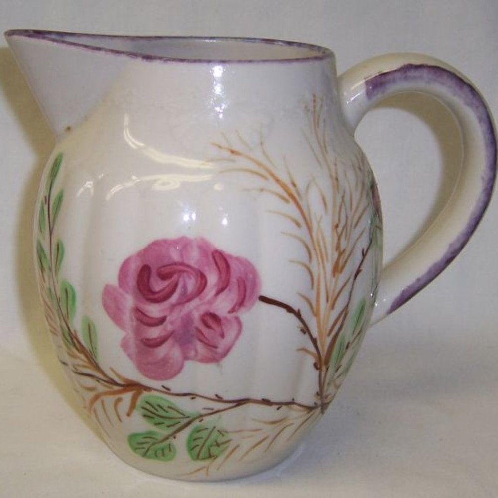 Southern Potteries Blue Ridge Party Goer 6 1/2 Inch Virginia 1 Pitcher or Jug